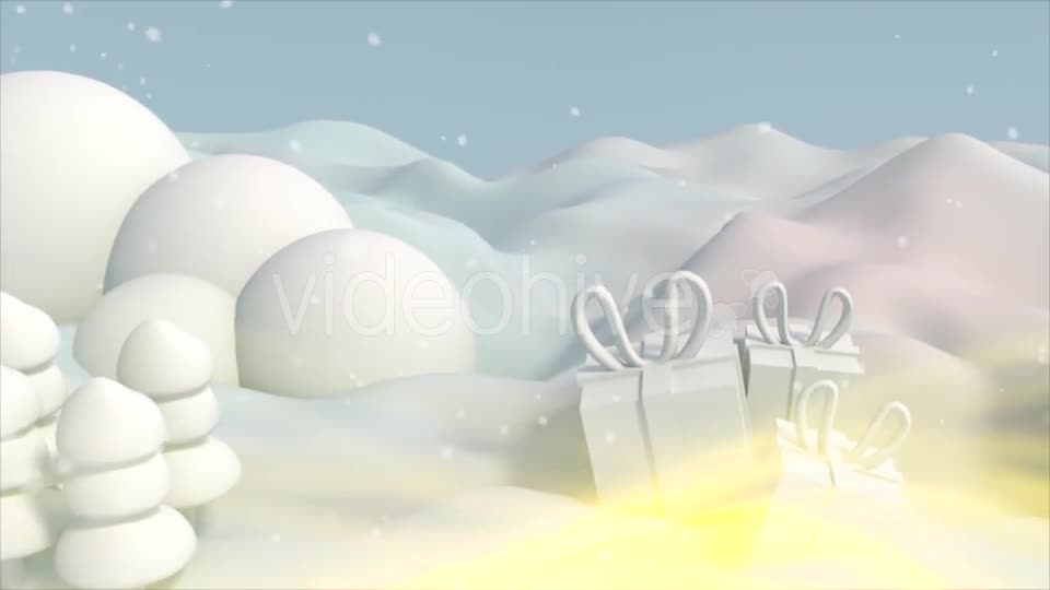 3D Toon Sweet Marshmallow Santa Videohive 18001423 Motion Graphics Image 1