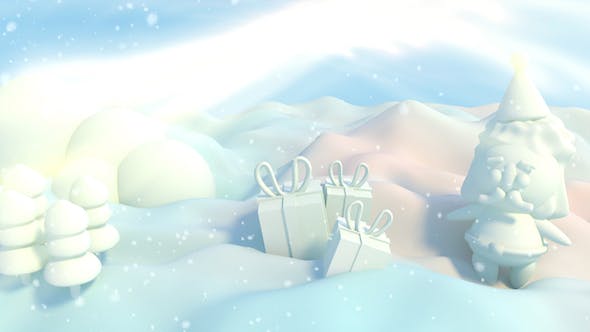 3D Toon Sweet Marshmallow Santa - 18001423 Videohive Download