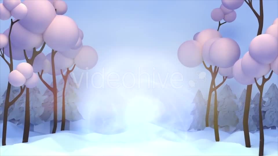3D Toon Winter Snow And Spirit Videohive 17755166 Motion Graphics Image 1