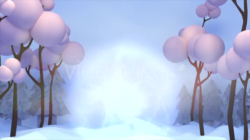 3D Toon Winter Snow And Spirit Videohive 17755166 Motion Graphics Image 2