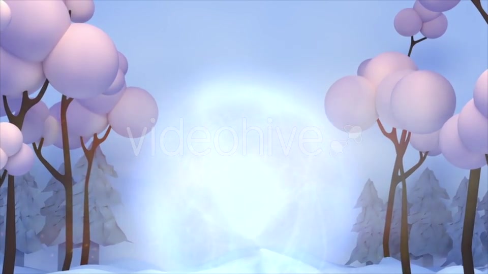 3D Toon Winter Snow And Spirit Videohive 17755166 Motion Graphics Image 3