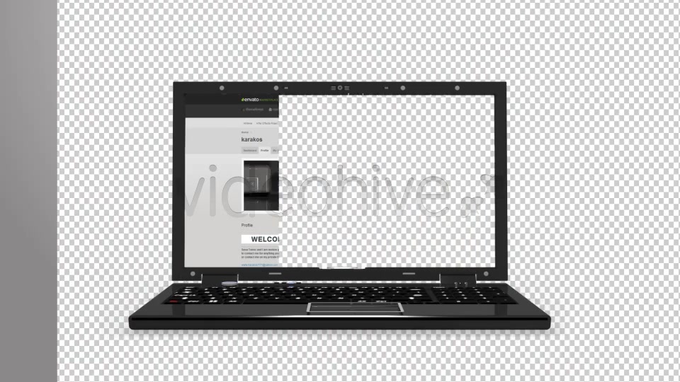 3D Transparent Laptop Open 2 Videohive 8232678 Motion Graphics Image 6