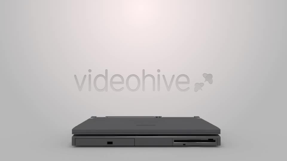 3D Transparent Laptop Open Videohive 7952929 Motion Graphics Image 1