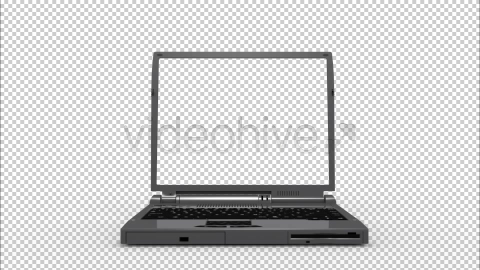 3D Transparent Laptop Open Videohive 7952929 Motion Graphics Image 5