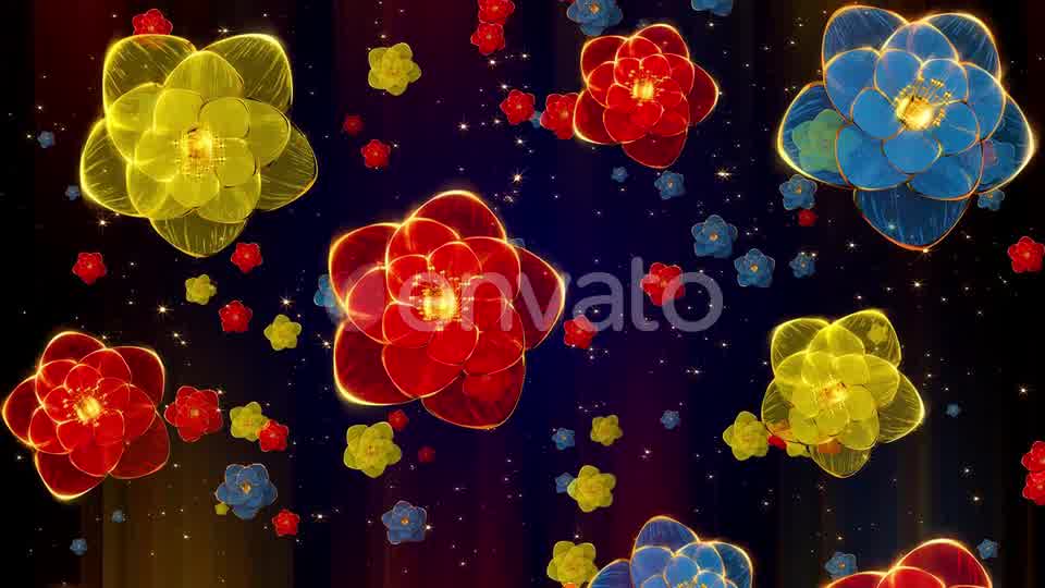 4 K Starfall Flowers Videohive 24523637 Motion Graphics Image 10