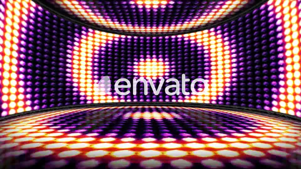 4 Lights Bulb Disco Dance Room Background, Loop, 4k Videohive 21644801 Motion Graphics Image 2
