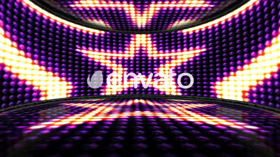 4 Lights Bulb Disco Dance Room Background, Loop, 4k Videohive 21644801 Motion Graphics Image 5