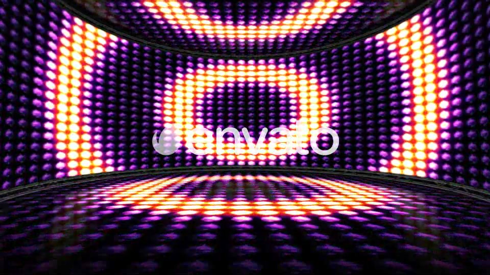 4 Lights Bulb Disco Dance Room Background, Loop, 4k Videohive 21644801 Motion Graphics Image 7