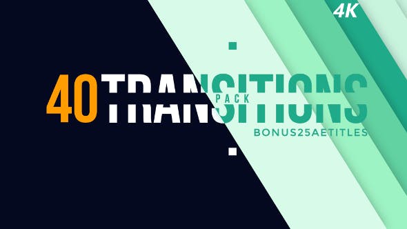 40 Transitions Pack - Download Videohive 21244213