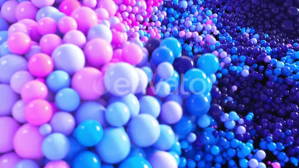 4K Colorful Abstract Spheres Videohive 24121716 Motion Graphics Image 6