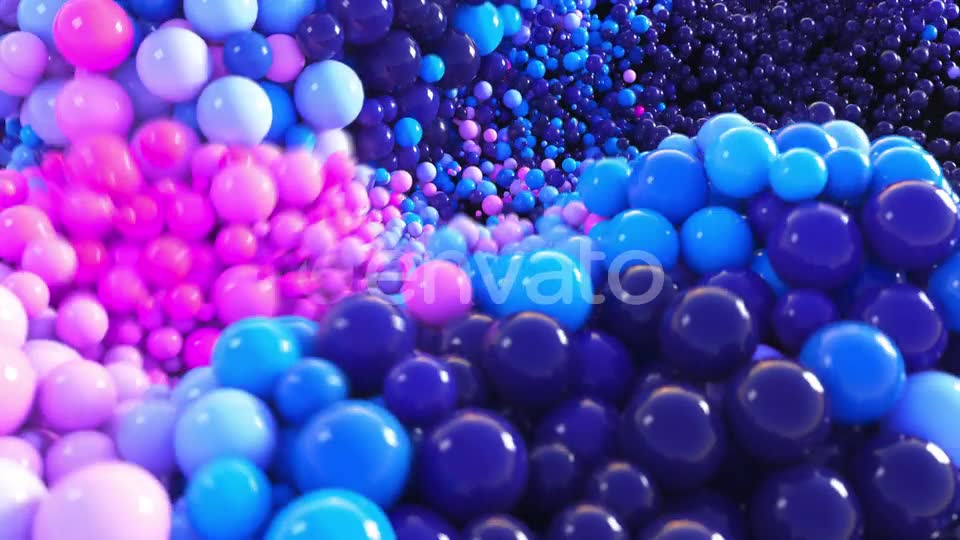 4K Colorful Abstract Spheres Videohive 24121716 Motion Graphics Image 9