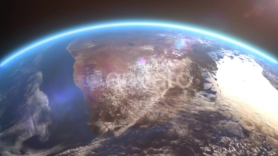 4K Earth Close Up Africa Videohive 21754236 Motion Graphics Image 2