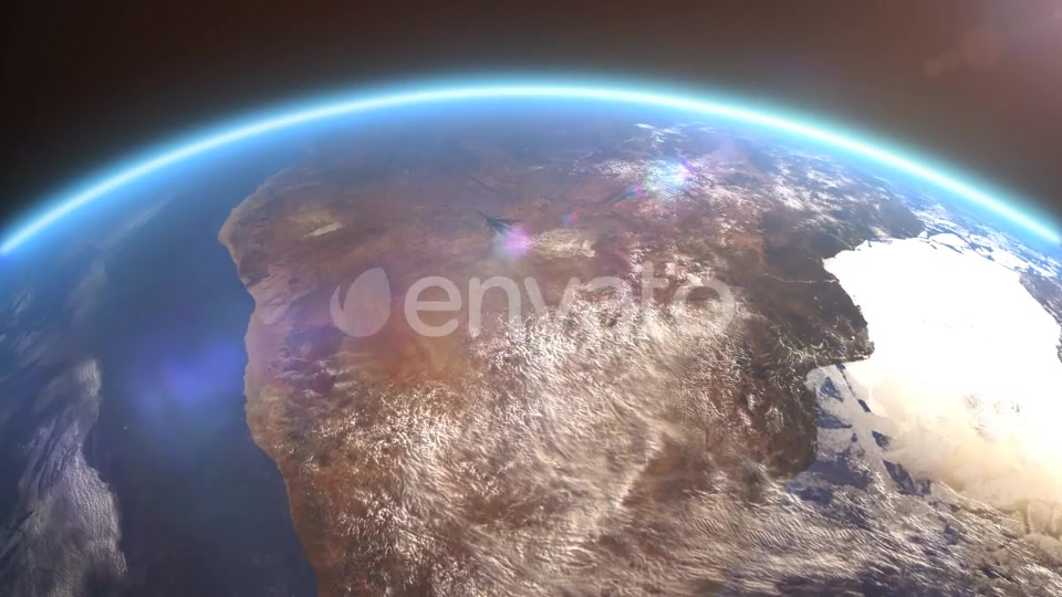 4K Earth Close Up Africa Videohive 21754236 Motion Graphics Image 3