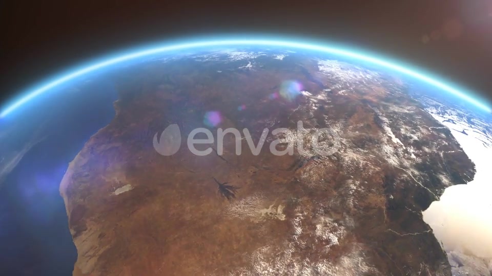 4K Earth Close Up Africa Videohive 21754236 Motion Graphics Image 5