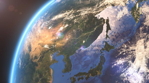 4K Earth Close Up Asia - Download Videohive 21754204