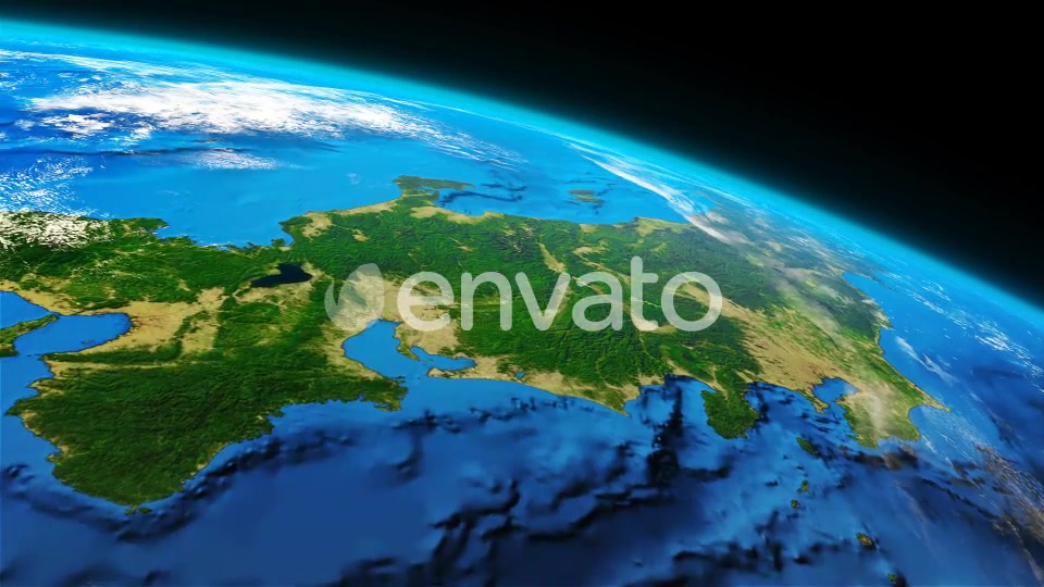 4K Earth Close Up Japan Videohive 21872184 Motion Graphics Image 4