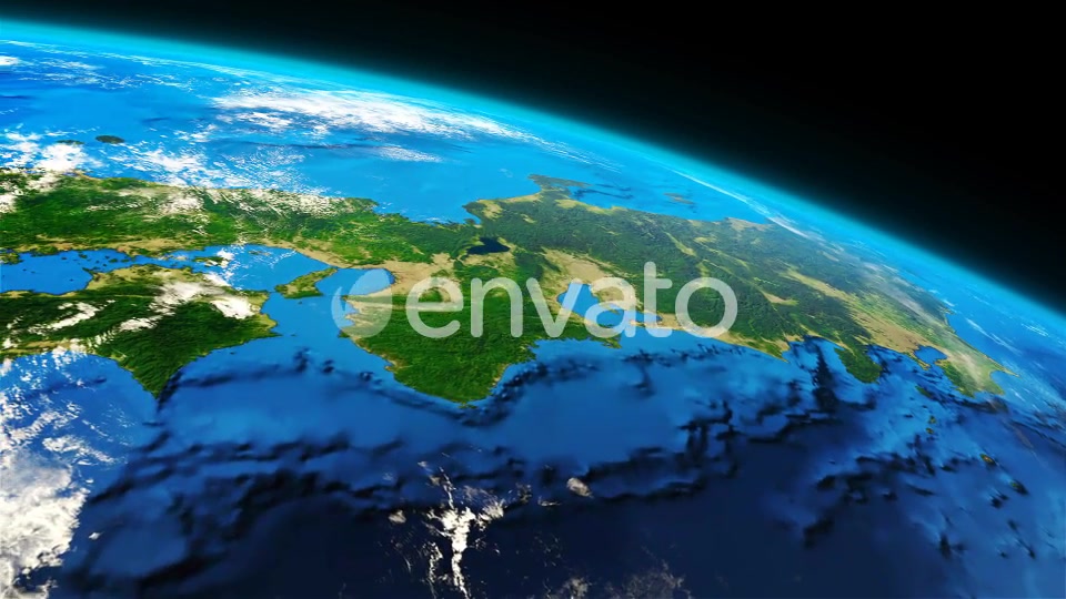 4K Earth Close Up Japan Videohive 21872184 Motion Graphics Image 5