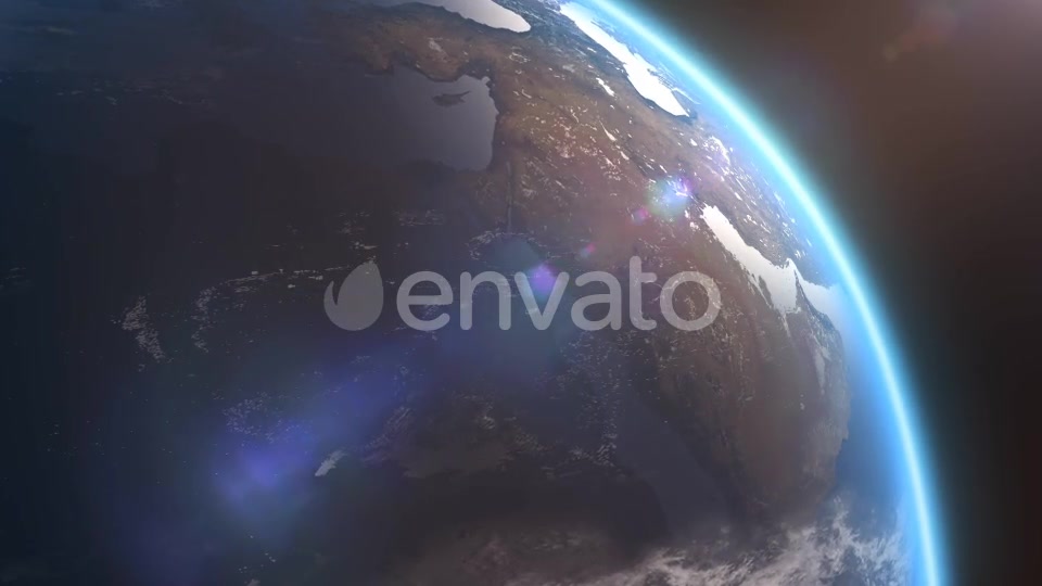 4K Earth Close Up Middle East Arabian Peninsula Videohive 21754163 Motion Graphics Image 2
