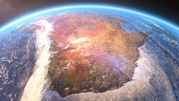 4K Earth Close Up Oceania - 21754352 Download Videohive