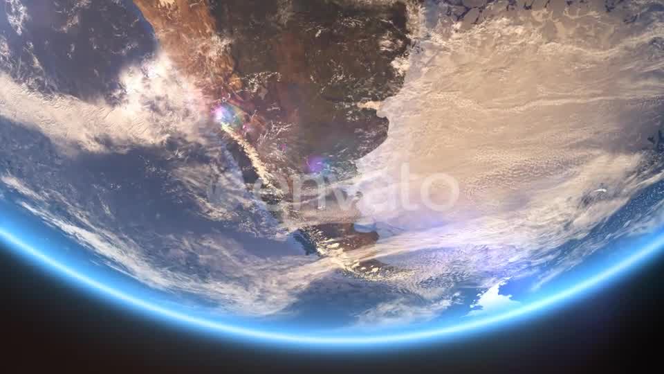 4K Earth Close Up South America Videohive 21754129 Motion Graphics Image 8