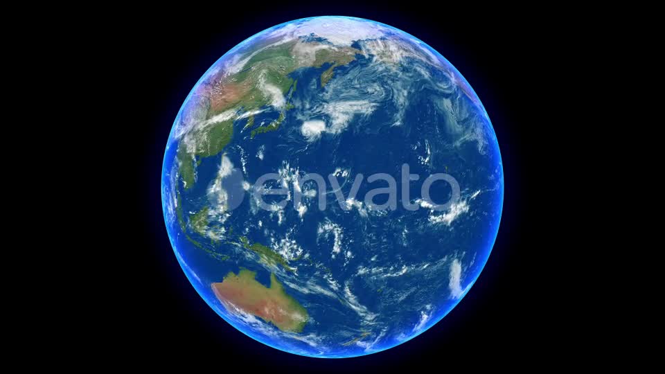 4K Earth Spinning Loop Videohive 21754108 Motion Graphics Image 1