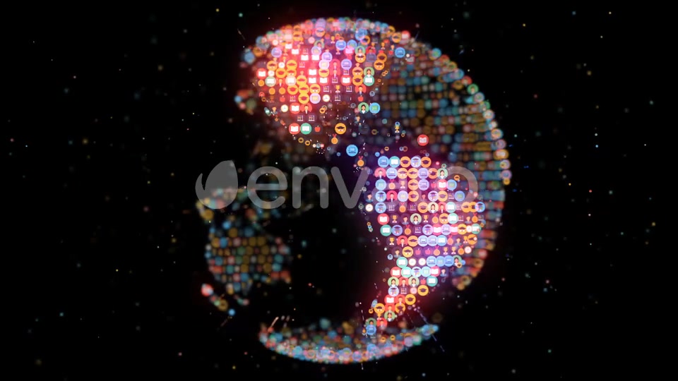 4K Education Icons Planet Earth Videohive 22278038 Motion Graphics Image 3