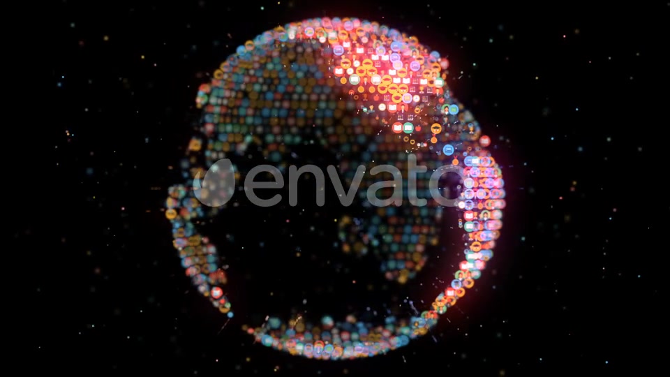 4K Education Icons Planet Earth Videohive 22278038 Motion Graphics Image 4