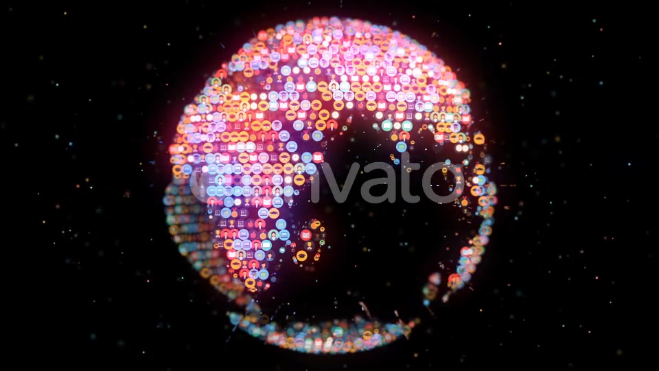 4K Education Icons Planet Earth Videohive 22278038 Motion Graphics Image 9