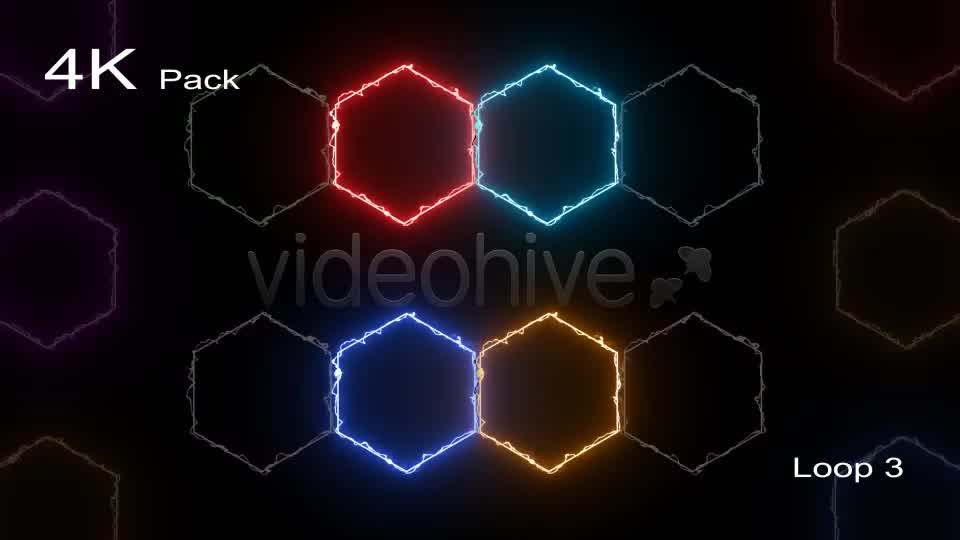 4K Energetic VJ Loops Videohive 21612591 Motion Graphics Image 12