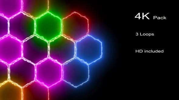 4K Energetic VJ Loops - Download Videohive 21612591