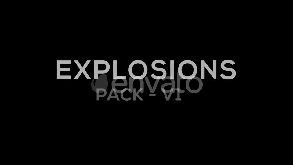 4K Explosion Pack V1 Videohive 21652523 Motion Graphics Image 1
