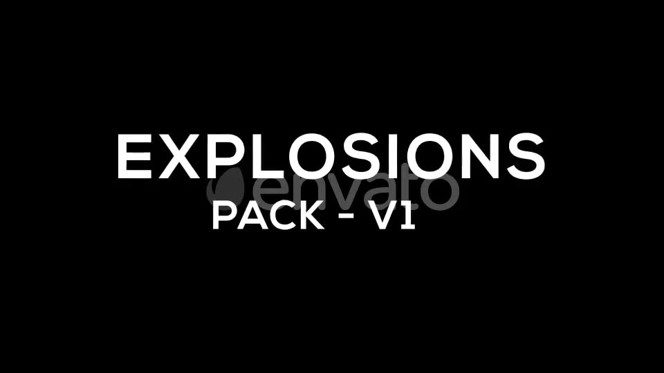 4K Explosion Pack V1 Videohive 21652523 Motion Graphics Image 2