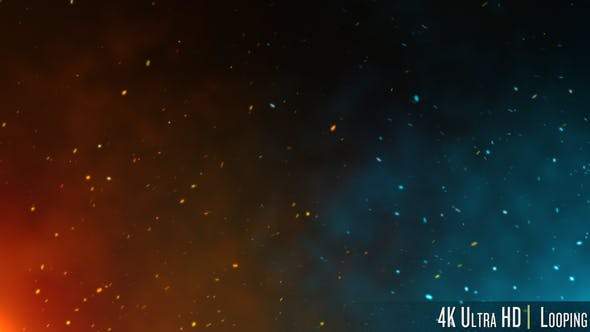 4K Fire and Ice Particles - 23153925 Videohive Download