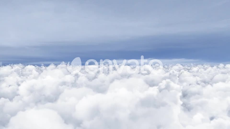 4K Flying Over Clouds Videohive 22095575 Motion Graphics Image 1