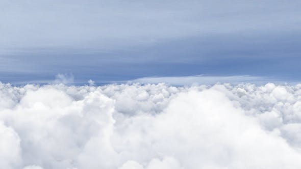 4K Flying Over Clouds - 22095575 Download Videohive