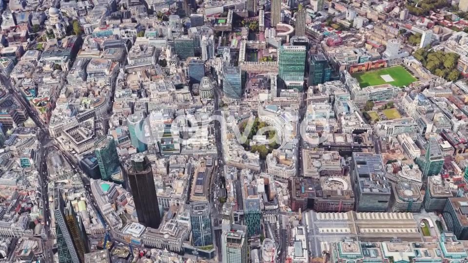 4K Flying Over London City Downtown Videohive 22237412 Motion Graphics Image 3