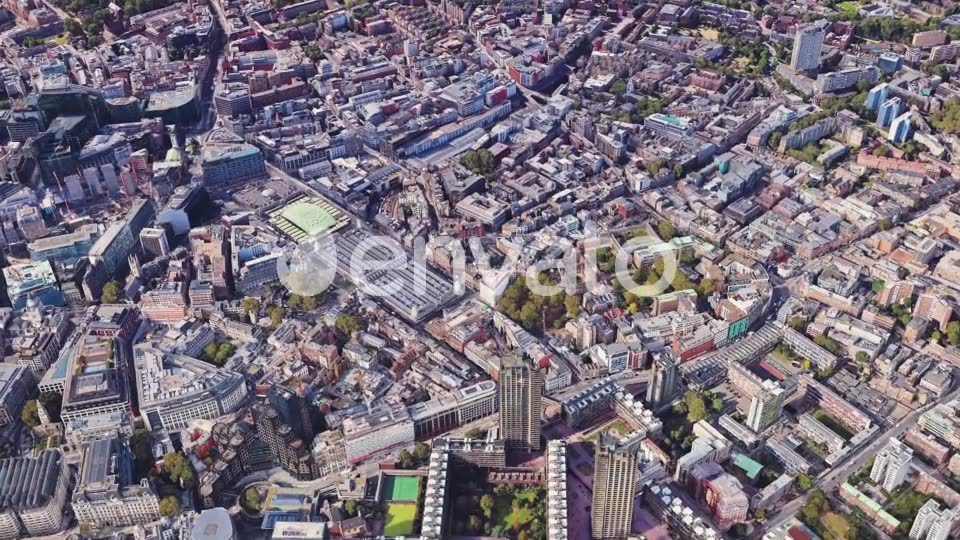 4K Flying Over London City Downtown Videohive 22237412 Motion Graphics Image 6