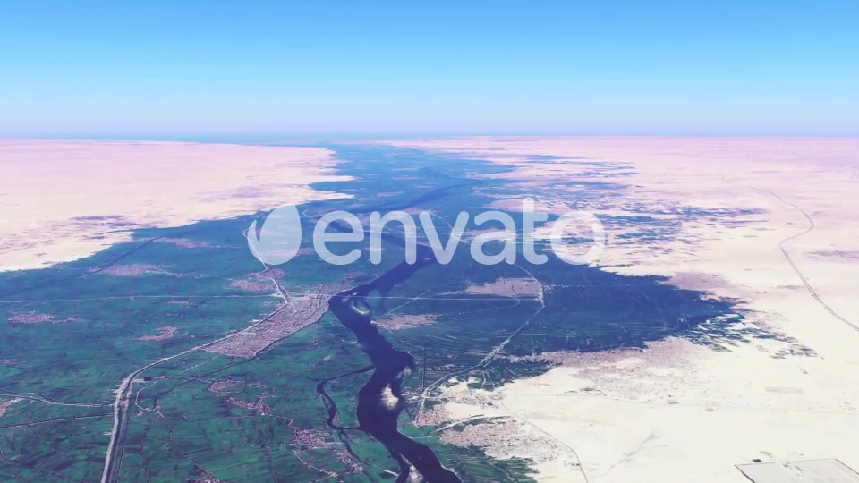 4K Flying Over Nile River Videohive 22237269 Motion Graphics Image 3