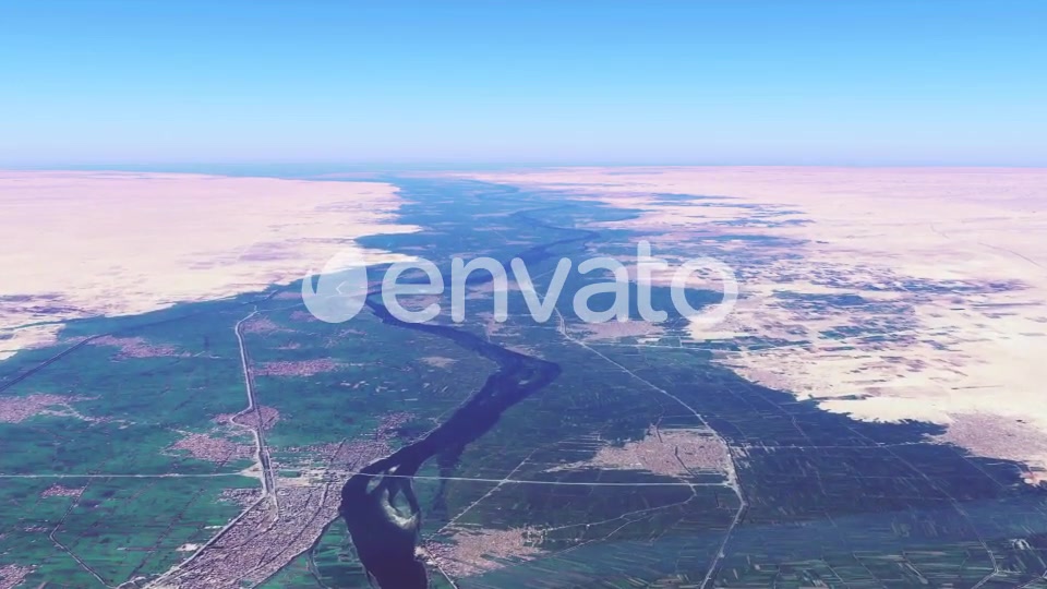 4K Flying Over Nile River Videohive 22237269 Motion Graphics Image 5