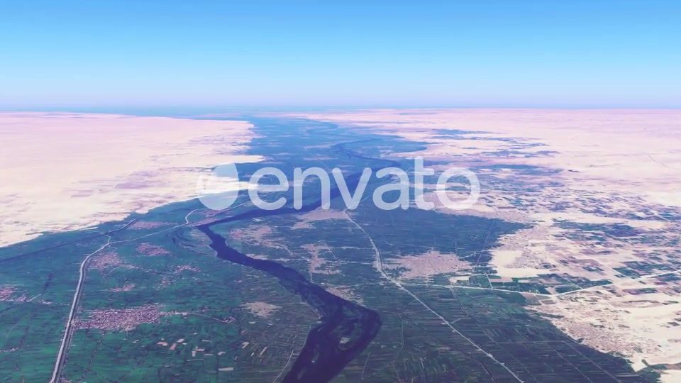 4K Flying Over Nile River Videohive 22237269 Motion Graphics Image 7