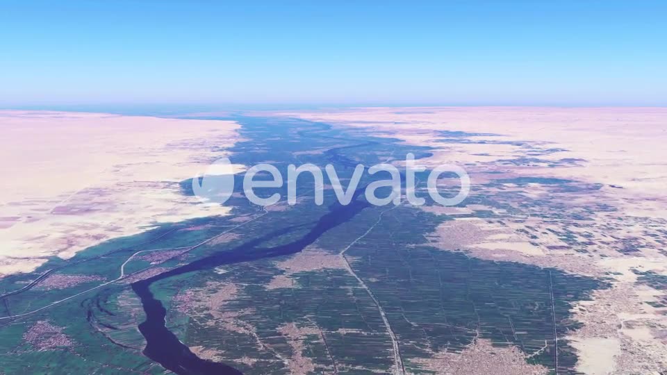 4K Flying Over Nile River Videohive 22237269 Motion Graphics Image 9