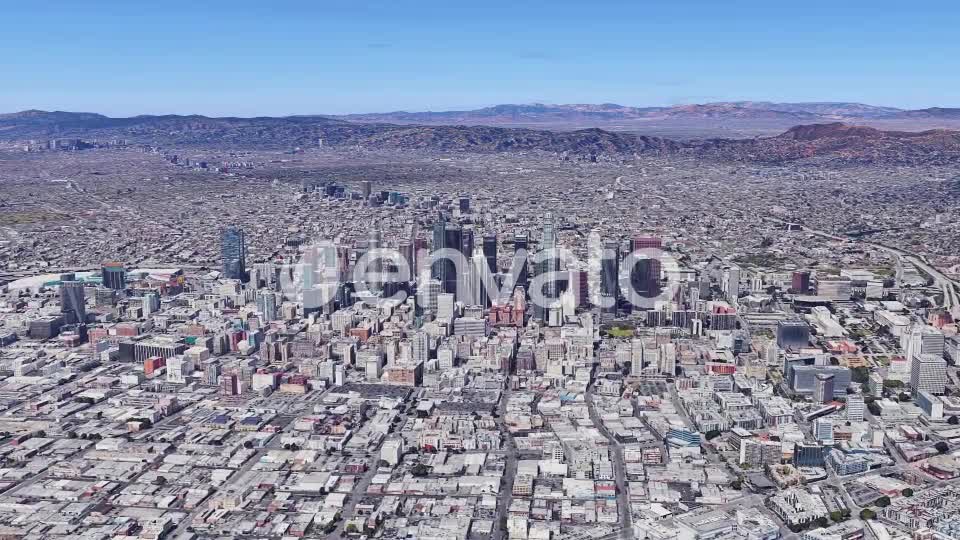 4K Los Angeles Downtown Aerial Videohive 22095796 Motion Graphics Image 1