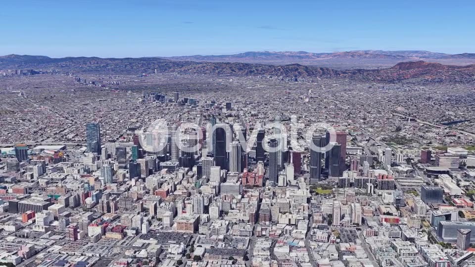 4K Los Angeles Downtown Aerial Videohive 22095796 Motion Graphics Image 3