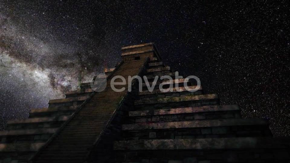 4K Milkyway Timelapse Chichen Itza Videohive 21610422 Motion Graphics Image 2