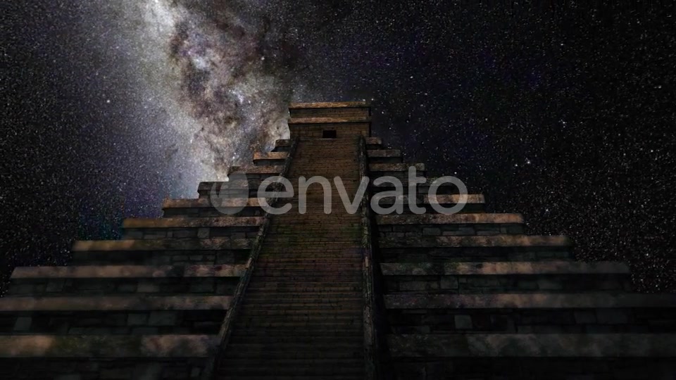 4K Milkyway Timelapse Chichen Itza Videohive 21610422 Motion Graphics Image 4