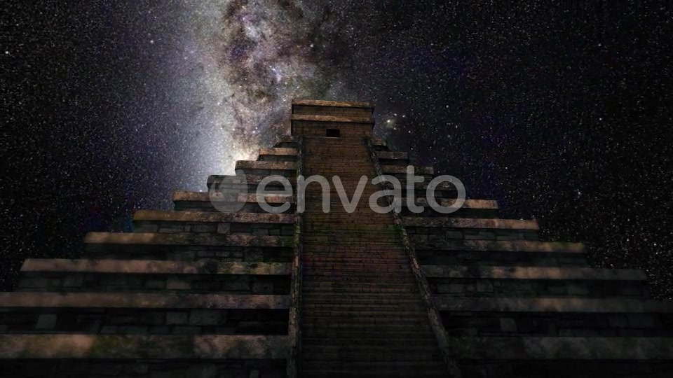 4K Milkyway Timelapse Chichen Itza Videohive 21610422 Motion Graphics Image 5