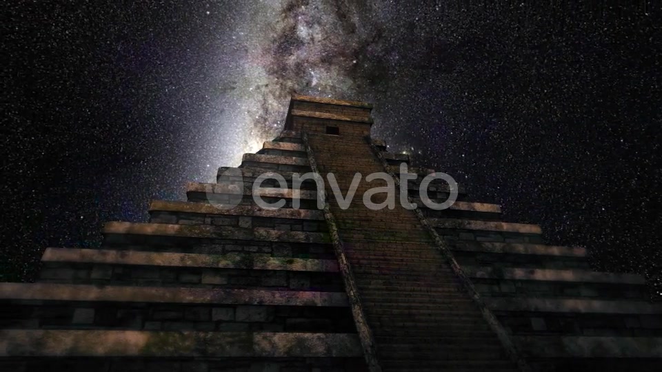 4K Milkyway Timelapse Chichen Itza Videohive 21610422 Motion Graphics Image 6