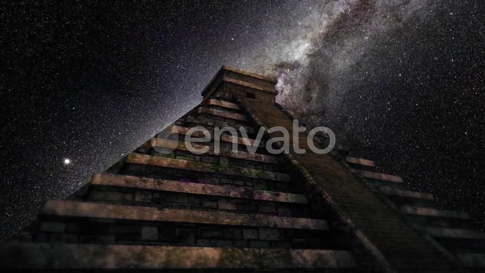 4K Milkyway Timelapse Chichen Itza Videohive 21610422 Motion Graphics Image 8