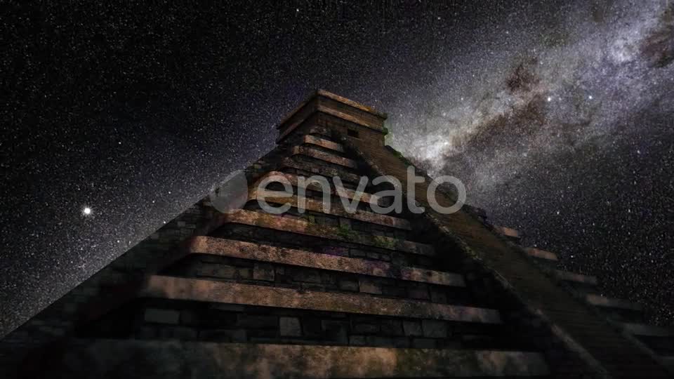 4K Milkyway Timelapse Chichen Itza Videohive 21610422 Motion Graphics Image 9
