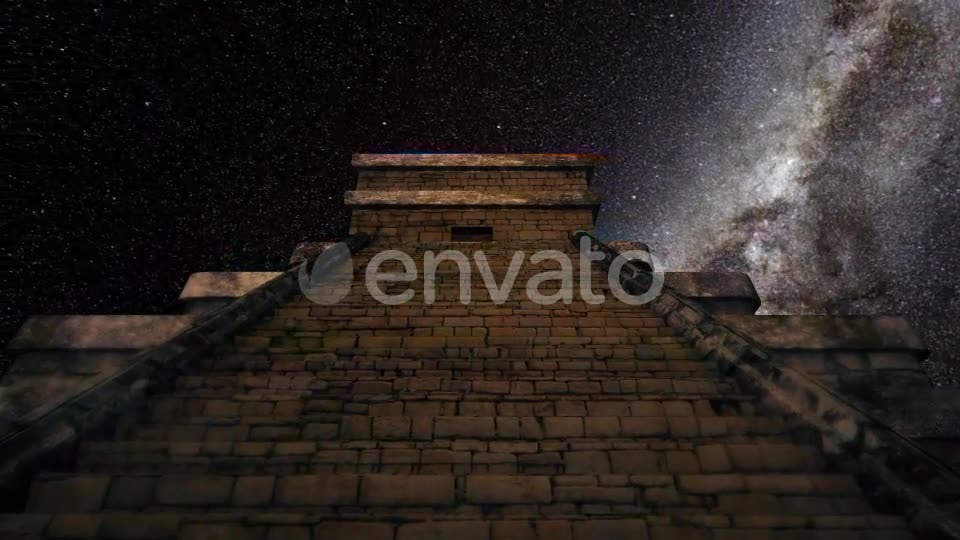 4K Milkyway Timelapse Chichen Itza Stairs Videohive 21610416 Motion Graphics Image 8